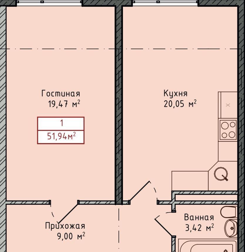 квартира г Махачкала р-н Кировский ул Даганова 139 Кировский внутригородской район фото 2