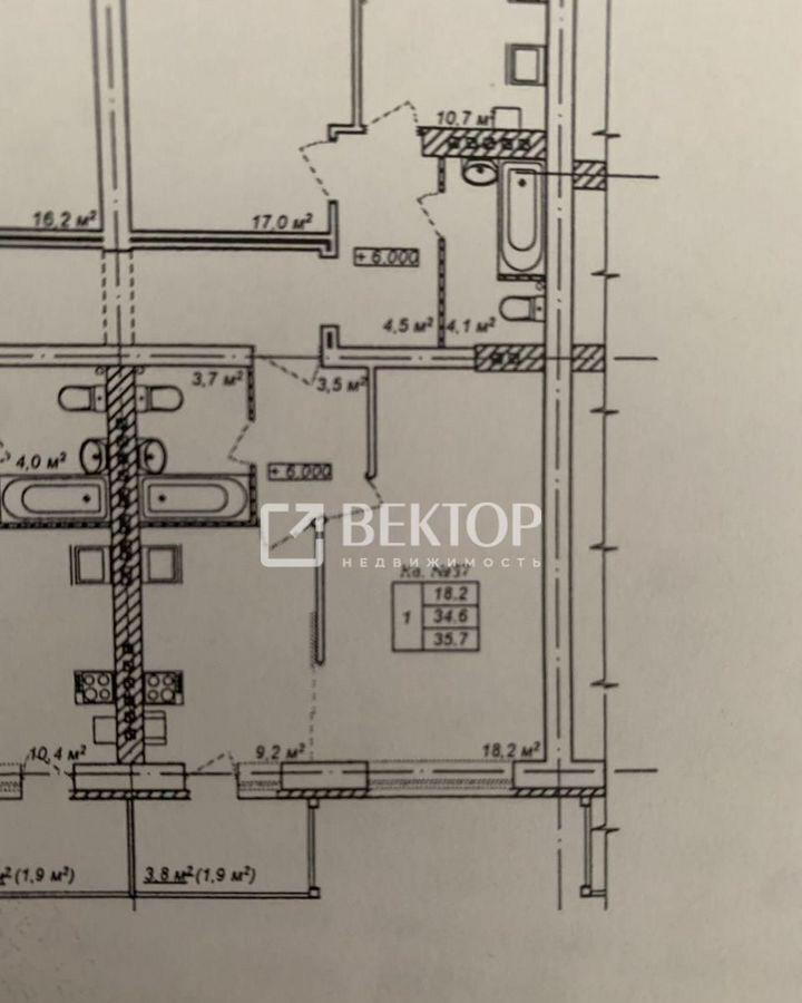 квартира г Кострома р-н мкр "Венеция" ЖК «Венеция» 70, р-н Заволжский фото 8