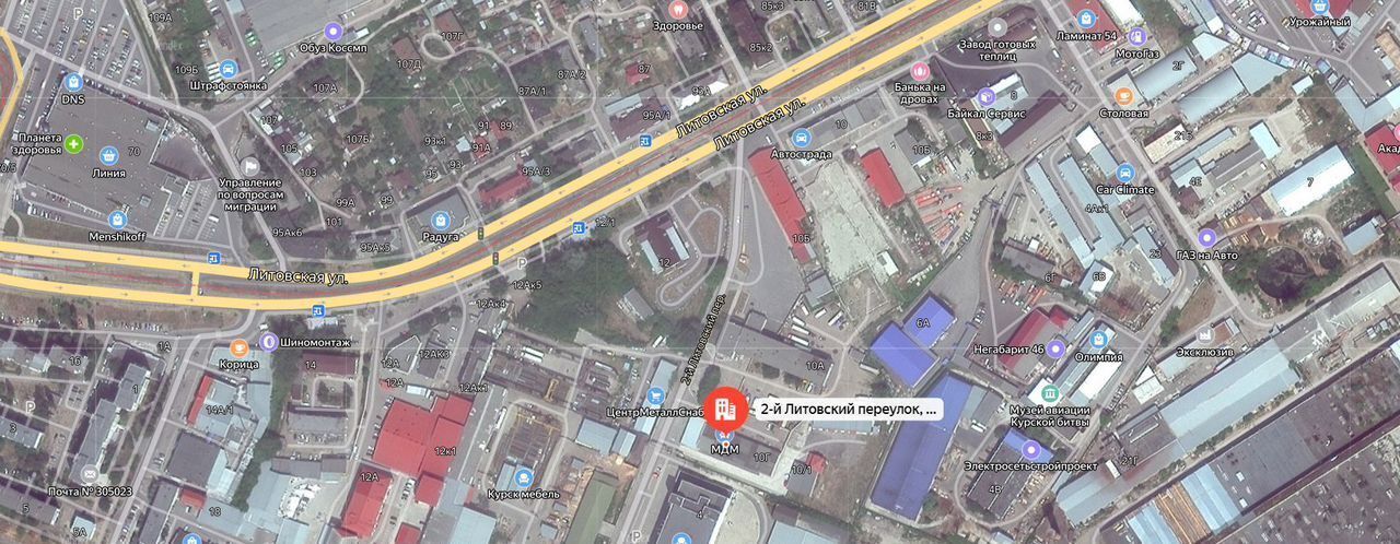 свободного назначения г Курск р-н Сеймский пер Литовский 2-й 10г мкр-н Пески фото 4