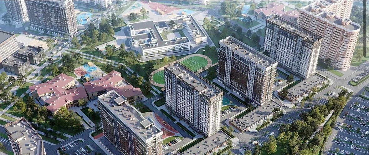 квартира г Краснодар р-н Прикубанский ЖК "Догма Парк" фото 1