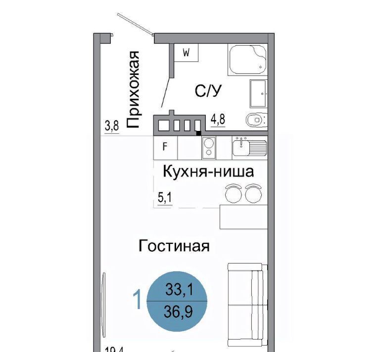 квартира г Керчь ЖК «Белый город» Белый город жилой комплекс фото 1