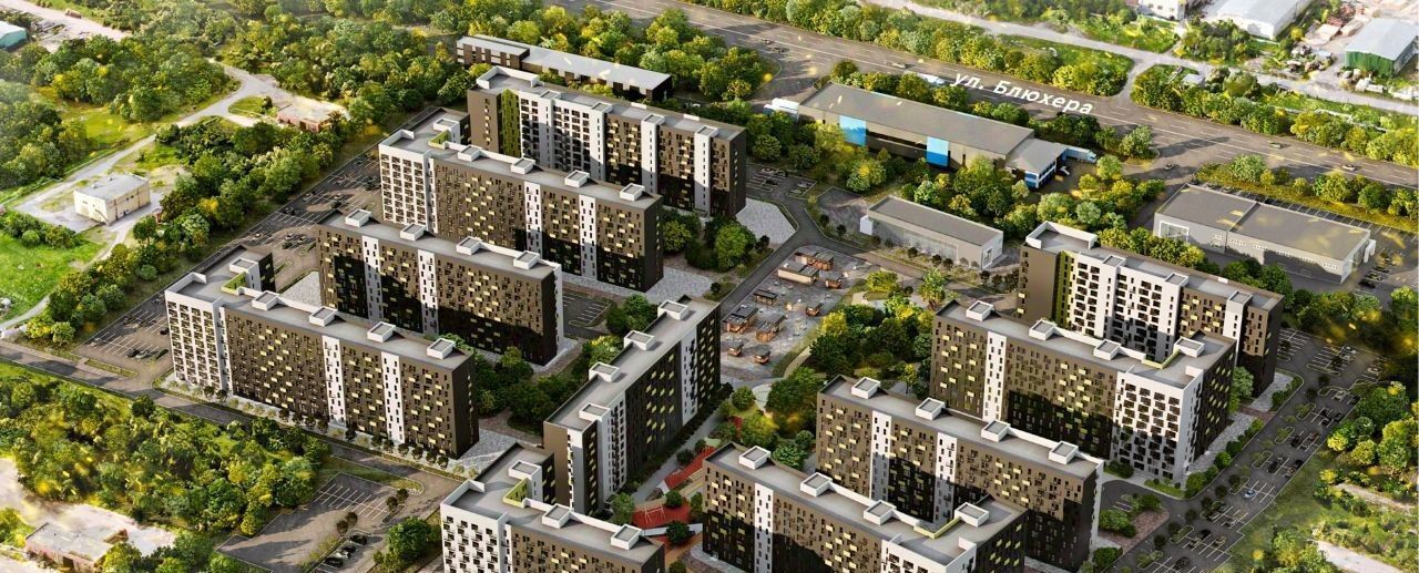 квартира г Челябинск р-н Советский ул Блюхера 125б ЖК Никс Лайн на Блюхера фото 12