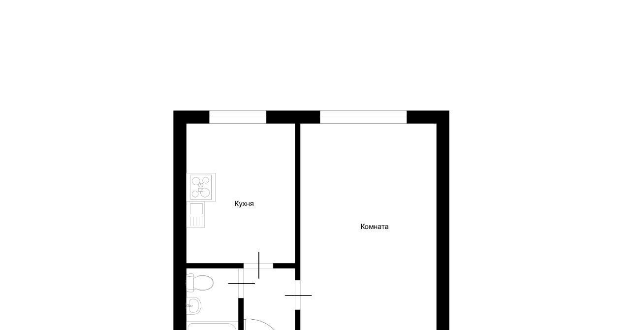 квартира г Курск р-н Центральный ул Школьная 5к/12 фото 2