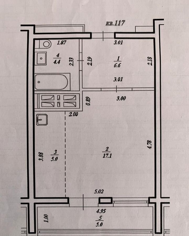 квартира г Уфа р-н Ленинский ул Гази Загитова 11/2 фото 12