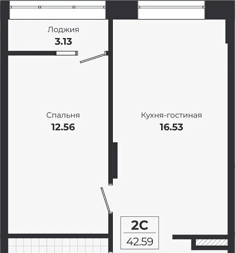 квартира г Новосибирск метро Площадь Гарина-Михайловского р-н Ленинский Лесоперевалка ЖК «Ясный берег» город-парк фото 1