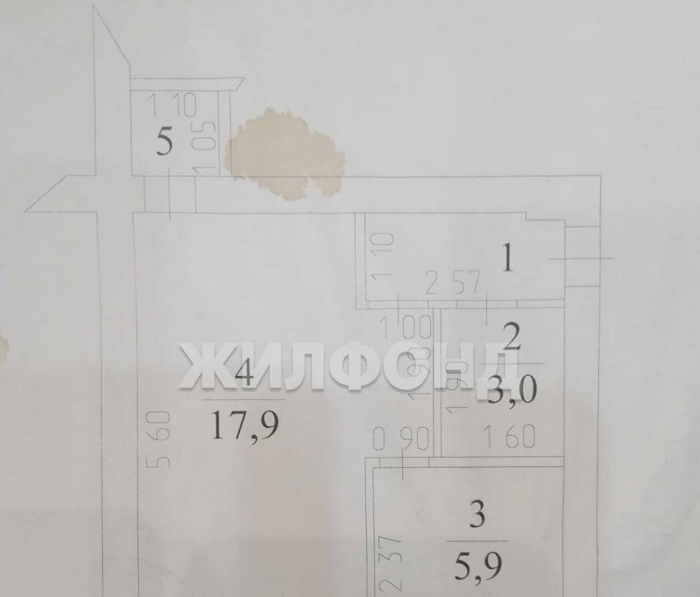 квартира г Кемерово р-н Кировский ул Тайгинская 10 фото 9
