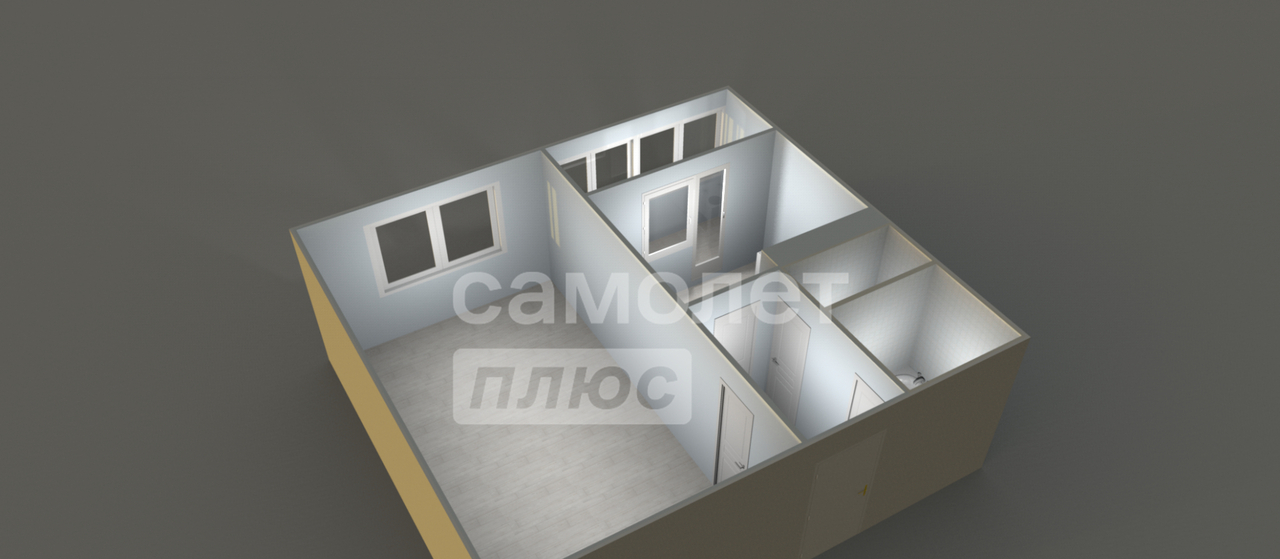 квартира г Подольск микрорайон Зелёновский ул Комсомольская 68 м-н, Подольск фото 22