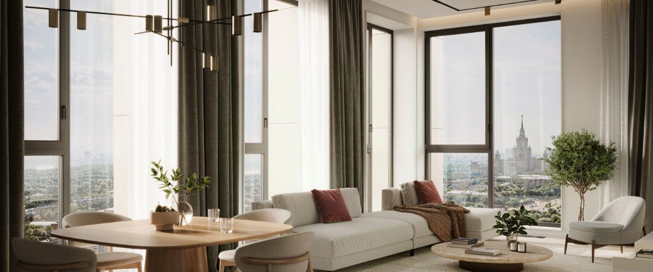 квартира г Москва метро Раменки пр-кт Генерала Дорохова 1к/1 ЖК WILL TOWERS муниципальный округ Раменки фото 15