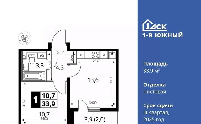 Первый Южный жилой комплекс, Бирюлёво фото