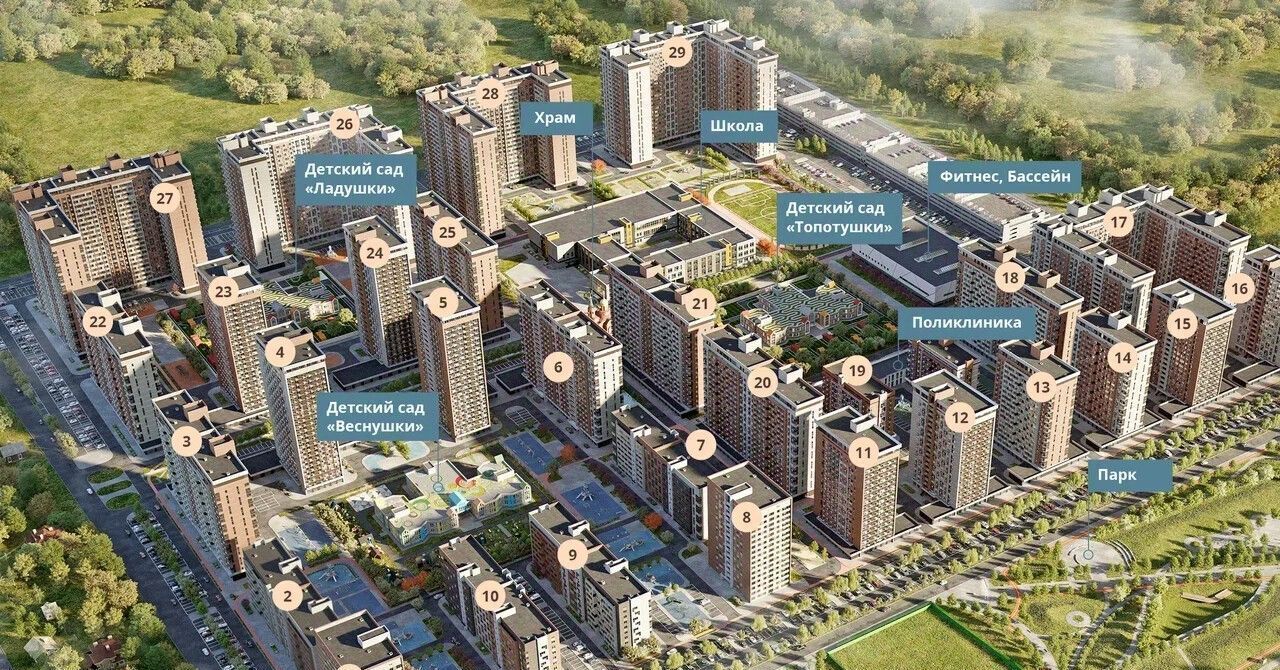 квартира г Краснодар п Знаменский микрорайон «Родные просторы» р-н Карасунский фото 10