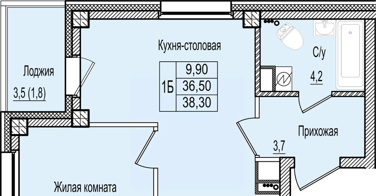 квартира г Псков Крестовский жилой комплекс фото 1