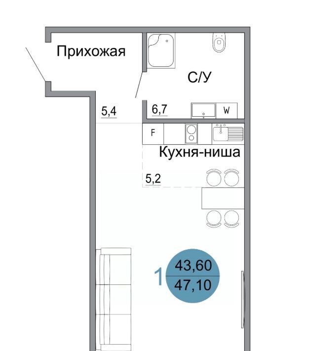 квартира г Керчь Белый город жилой комплекс фото 1