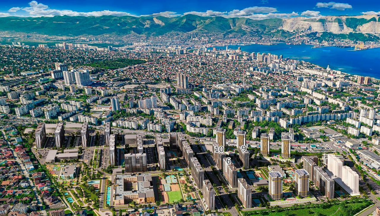 квартира г Новороссийск р-н Южный ул Имени Владимира Бута з/у 15 фото 5