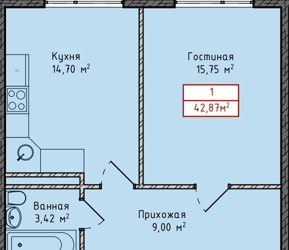 квартира г Махачкала р-н Кировский ул Даганова 139 Кировский внутригородской район фото 7