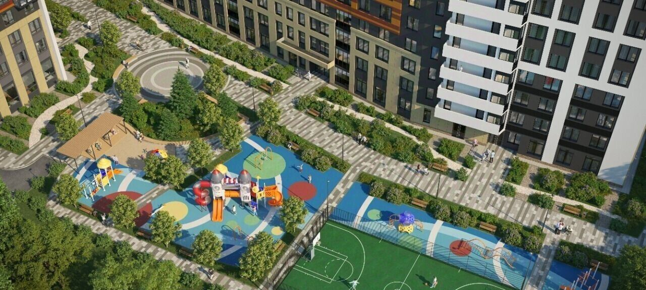 квартира г Екатеринбург р-н Орджоникидзевский Машиностроителей Эльмаш пр-кт Космонавтов 26а ЖК «Атмосфера» м-н фото 13