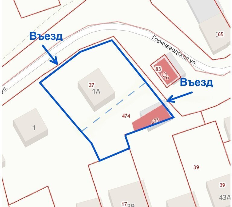 земля г Пятигорск п Горячеводский ул Горячеводская 1а фото 2