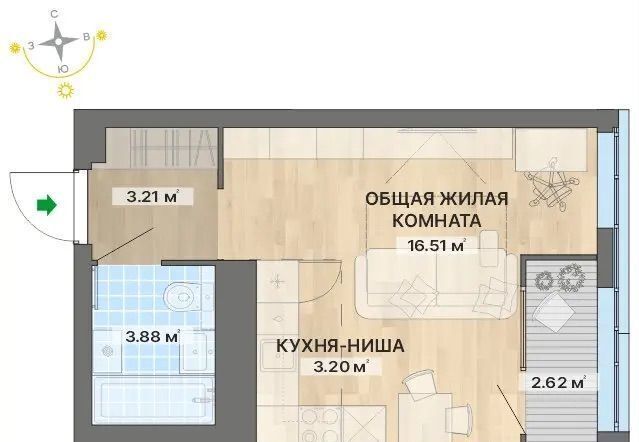 квартира г Екатеринбург р-н Верх-Исетский Геологическая пер Ударников 33 фото 2