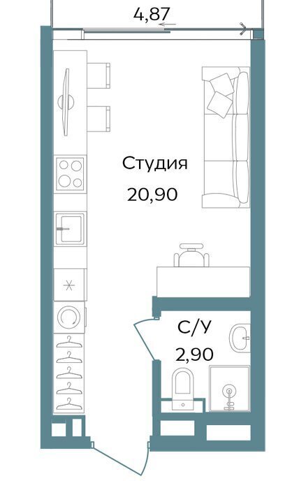 квартира г Саки курортный кластер Темпо фото 1