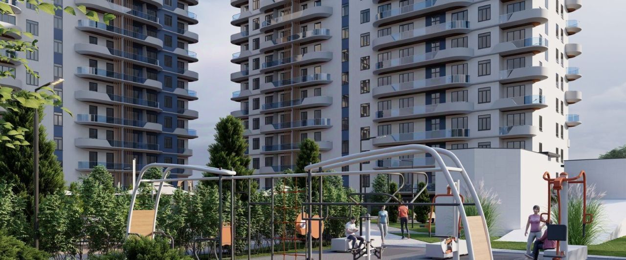 квартира г Евпатория пгт Заозерное Аллея Дружбы жилой комплекс фото 3