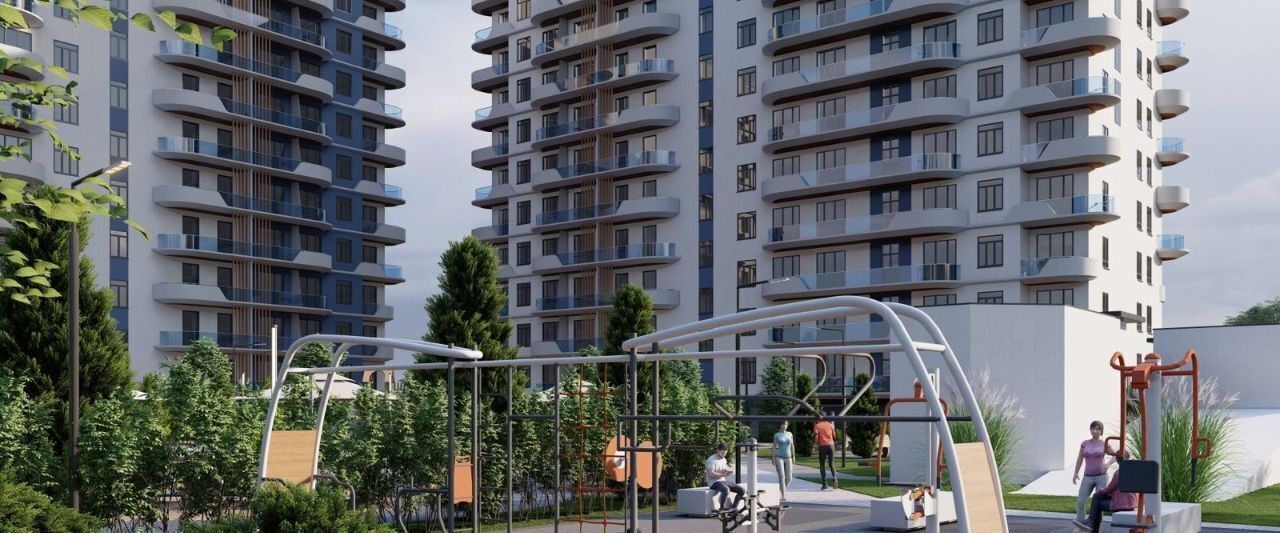 квартира г Евпатория пгт Заозерное Аллея Дружбы жилой комплекс фото 3