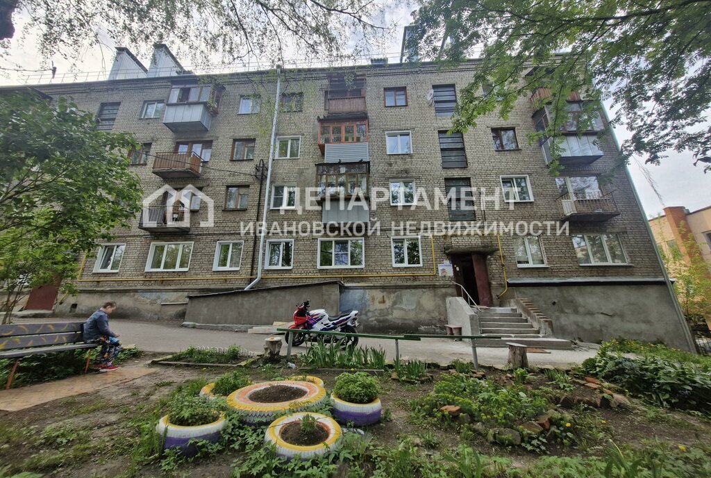 квартира г Иваново р-н Фрунзенский пер 1-й Приречный 1 фото 20