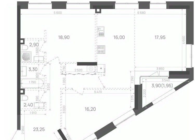 квартира г Казань р-н Кировский Козья слобода ул Краснококшайская 60 фото 1