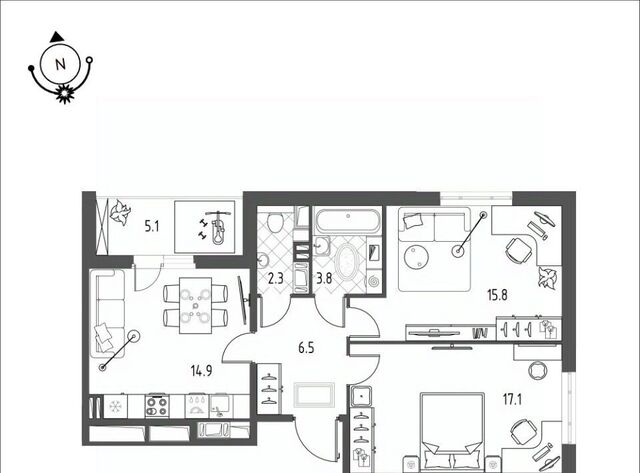 р-н Кировский микрорайон Зелёная Река 12 фото