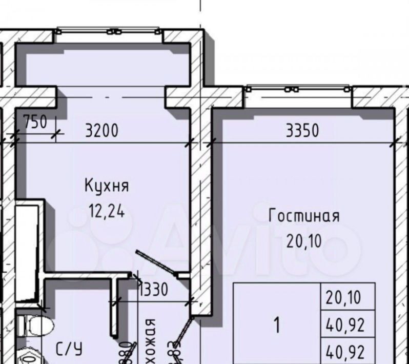 квартира г Нальчик ул Солнечная 8к/1 фото 2