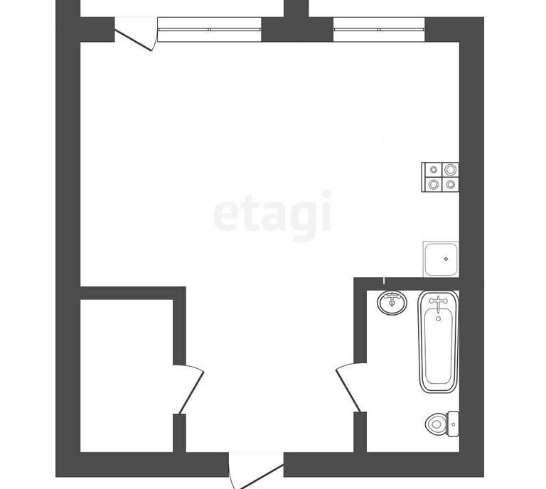 квартира г Тамбов ул Колхозная 1ак/3 фото 1