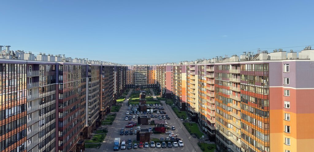 квартира г Санкт-Петербург метро Проспект Ветеранов ул Генерала Кравченко 9к/1 округ Сосновая Поляна фото 20