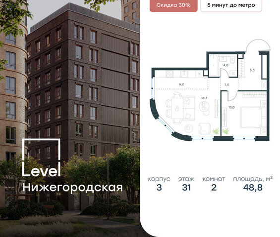 жилой комплекс Левел Нижегородская, 2 фото
