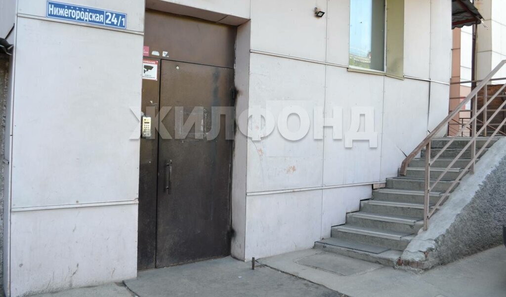 квартира г Новосибирск р-н Октябрьский Речной вокзал ул Нижегородская 24/1 фото 17