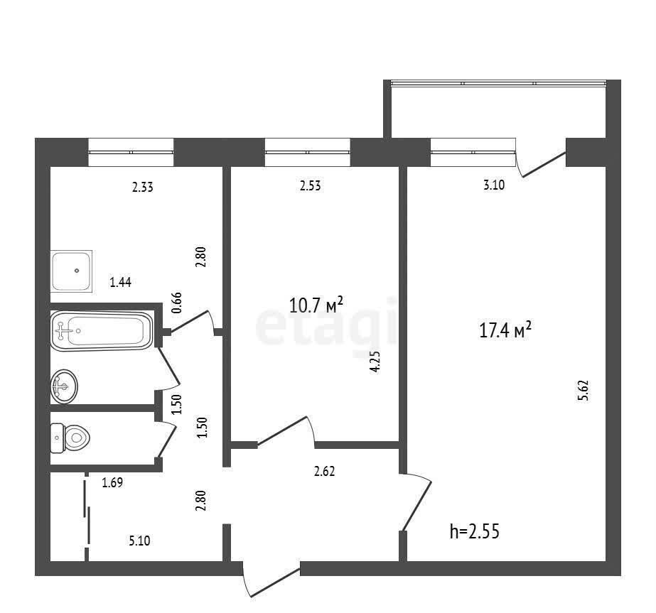 квартира г Красноярск р-н Свердловский ул Семафорная 235а фото 22