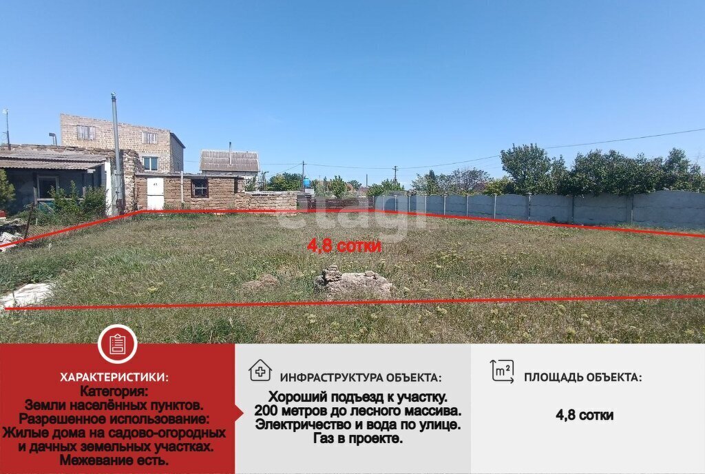 земля г Евпатория садоводческое товарищество Сосновый Бор, Лесная улица фото 2