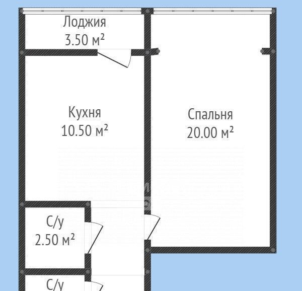 квартира г Каспийск пр-кт М.Омарова 11 фото 2