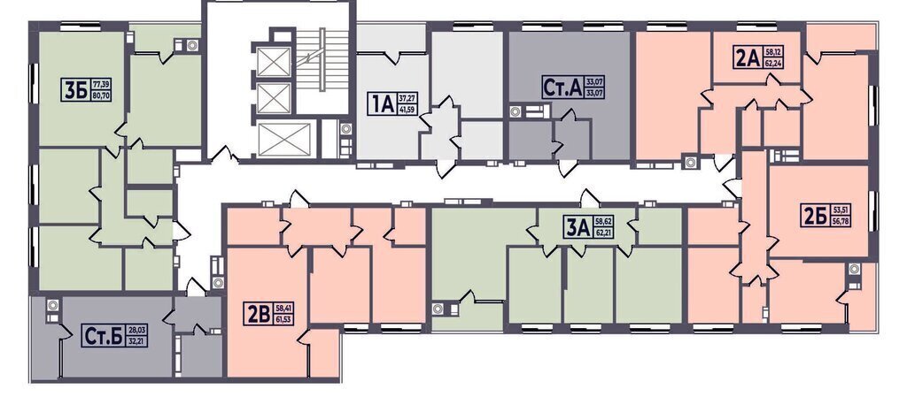 квартира г Астрахань жилой квартал Бруклин фото 2