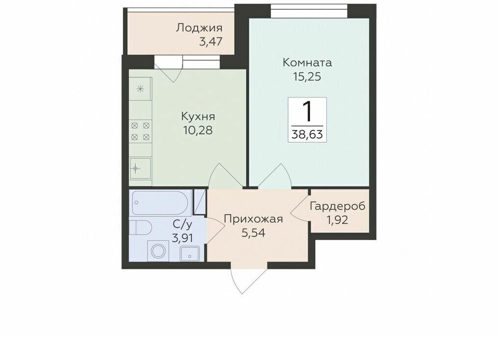 квартира г Воронеж р-н Ленинский ул Чапаева 68б фото 1