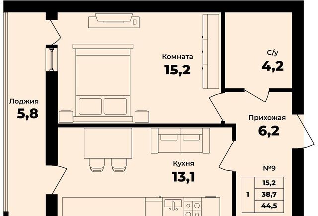 р-н Гурьевский п Васильково ул Большая Окружная 1 фото