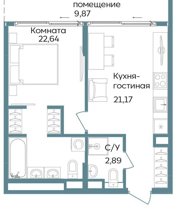квартира г Саки курортный кластер Темпо фото 1