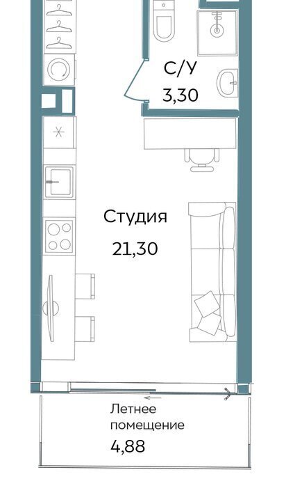 квартира г Саки курортный кластер Темпо фото 1