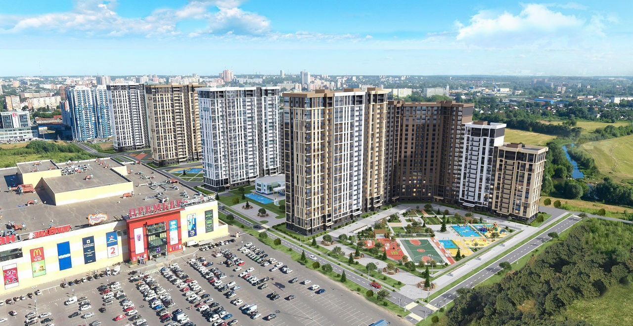 квартира г Рязань р-н Железнодорожный ш Московское 3 ЖК «СМАРТ квартал Центральный» Р-н «Центральный» фото 8