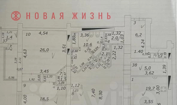 квартира г Самара р-н Октябрьский Алабинская улица Лесная, 9 фото 20