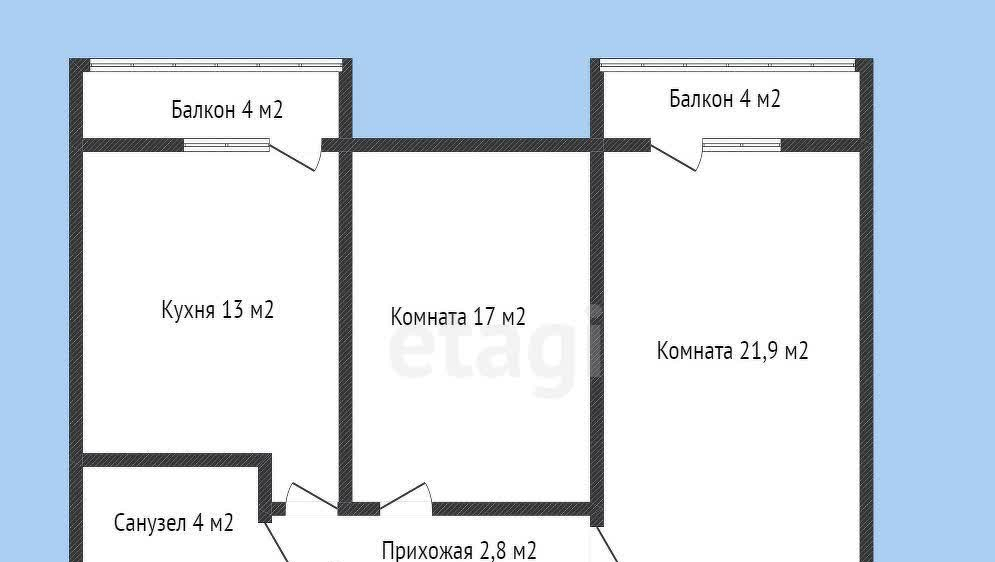 квартира г Горячий Ключ р-н Старый Рынок Ворошилова, 38 к 2 фото 13