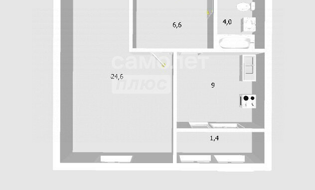 квартира г Октябрьский 34-й микрорайон 11/2 фото 18