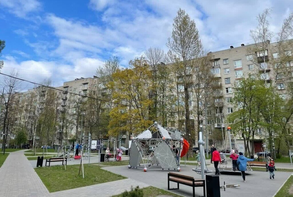 квартира г Санкт-Петербург метро Гражданский Проспект ул Руставели 50 фото 22