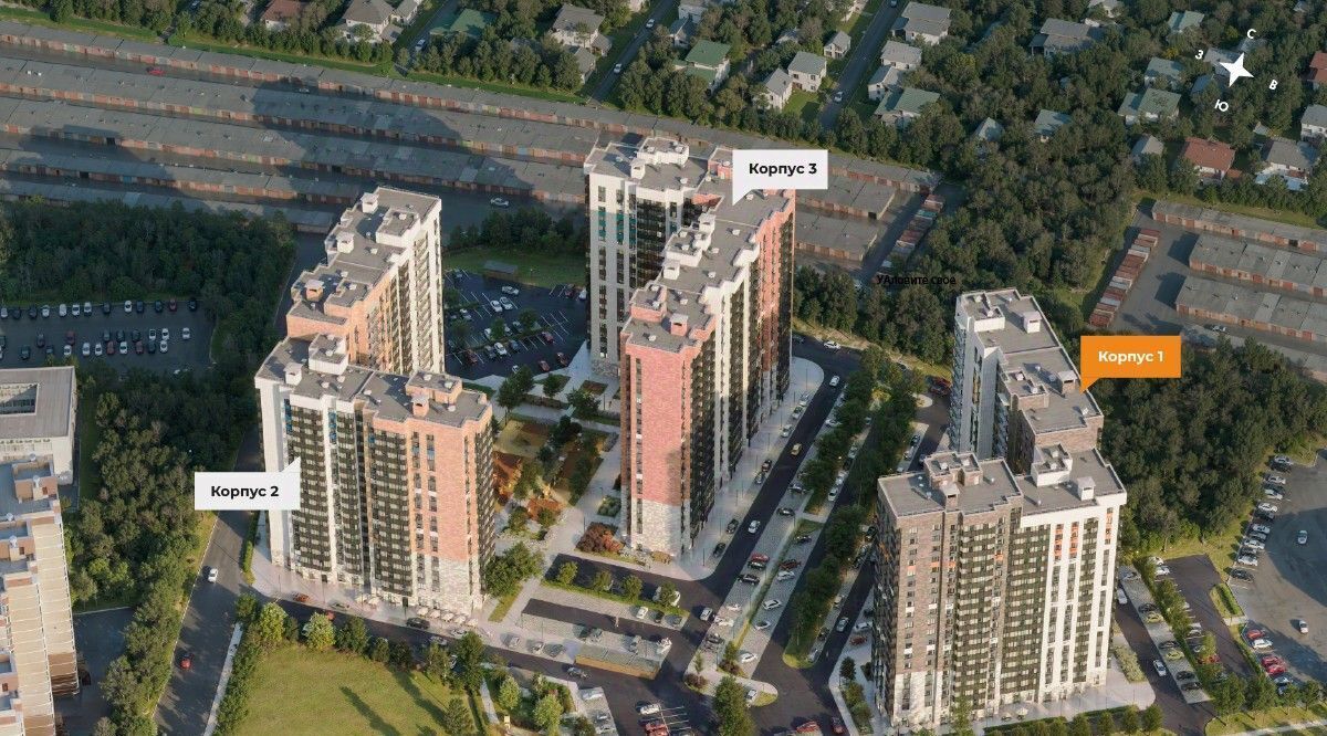 квартира г Москва ТиНАО Троицк ЖК «АкадемикА» фото 18