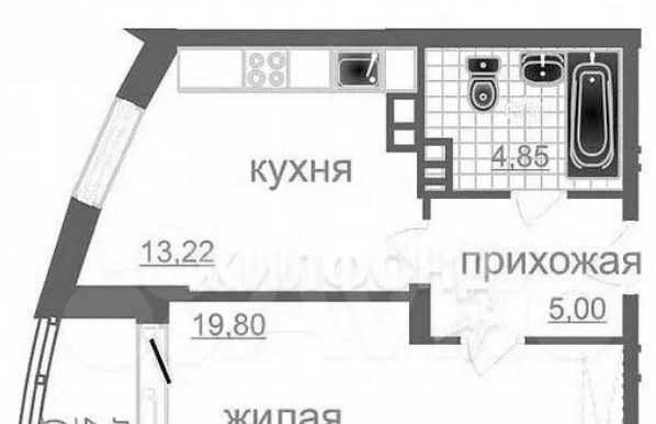 квартира г Новосибирск мкр Закаменский р-н Октябрьский Золотая Нива 11 фото 41