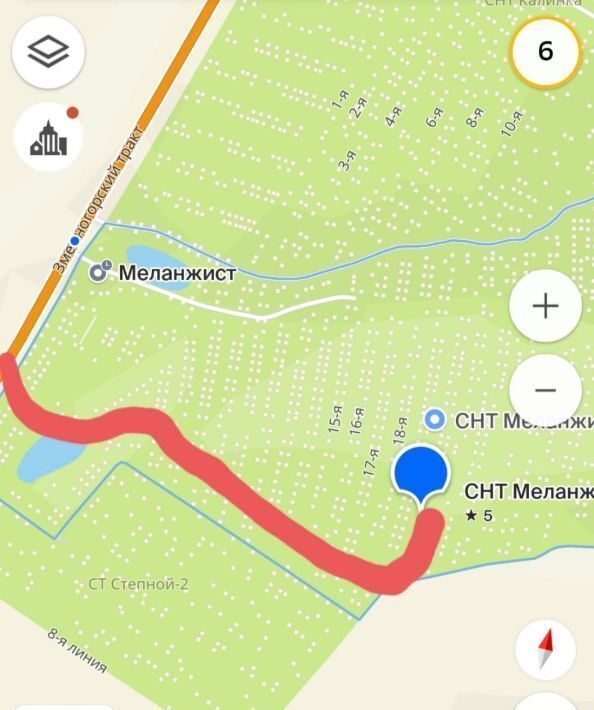 земля г Барнаул снт Меланжист ул. 20-я, 13 фото 11