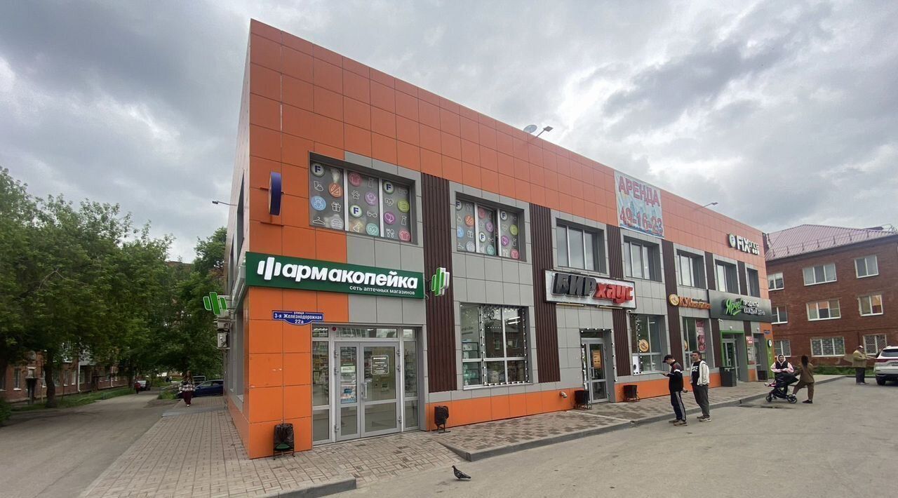 торговое помещение г Омск р-н Октябрьский ул 3-я Железнодорожная 22а фото 3
