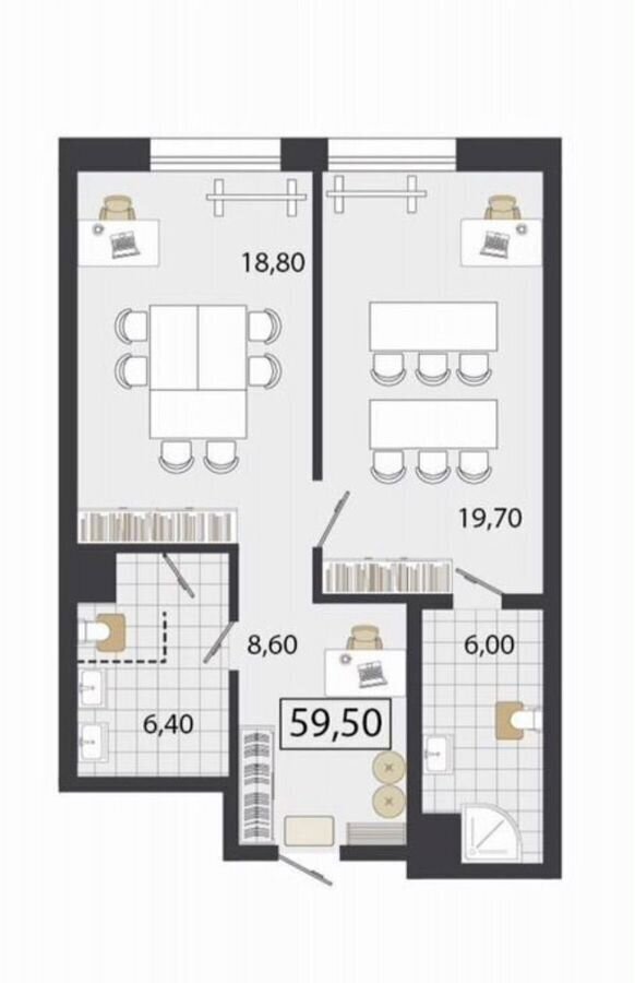квартира г Краснодар р-н Карасунский ул Сормовская 1/3 фото 1